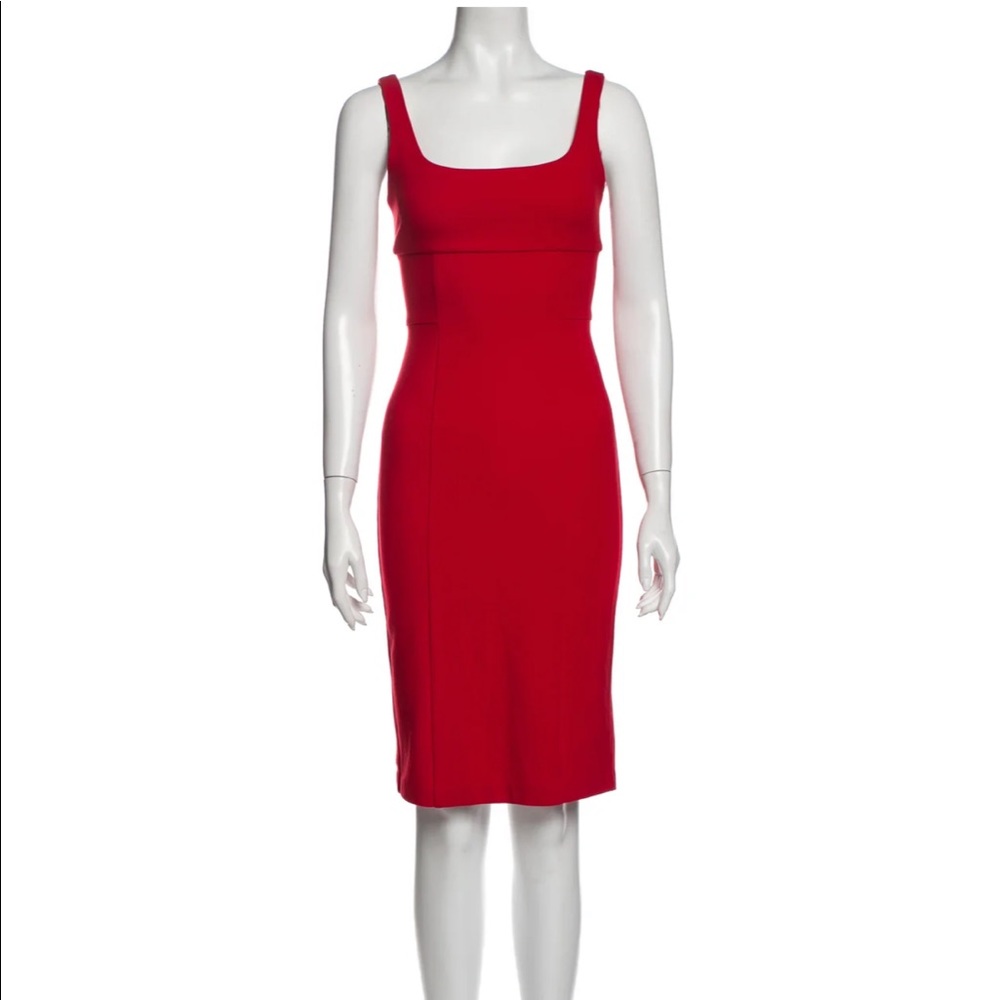 DVF Bridget Dress Jersey Knit Sheath Dress size 2
